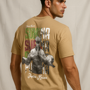 Sukuna Anime T-Shirt – Oversized Jujutsu Kaisen Cotton Tee | Mystic Attire