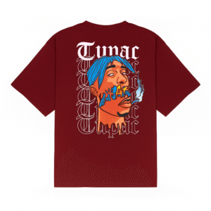 Tupac Graphic T-Shirt & Gangster’s Letter Tee – Urban Fashion for Bold Souls